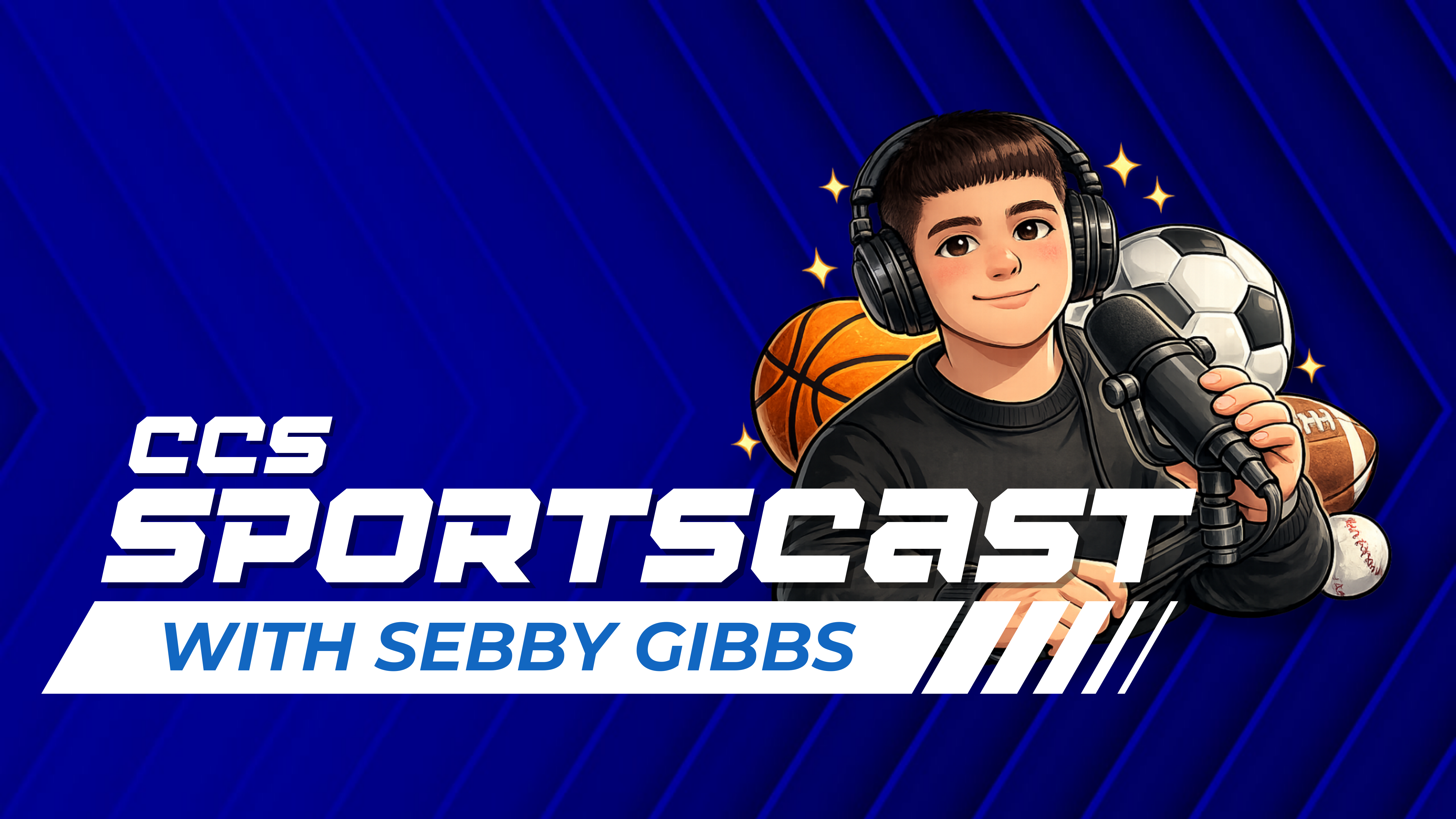 CCS Sportscast with Sebby Gibbs​ Logo
