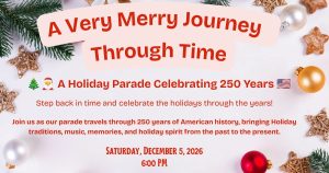 Jamestown Holiday Parade to Take a “Very Merry Journey Through Time”